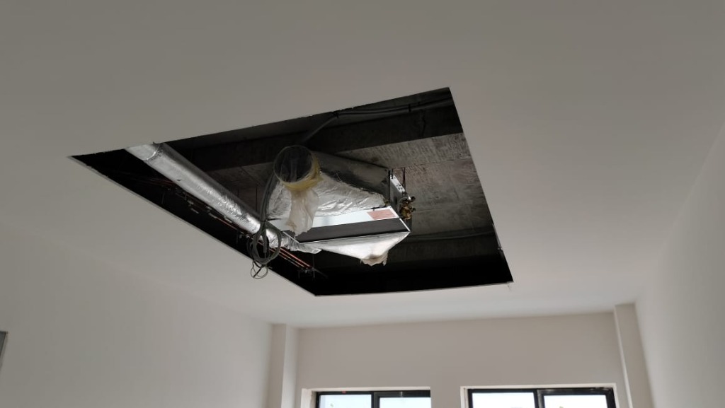 Installation ventilateurs-convecteurs