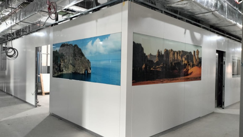 Avancement système modulaire blocs opératoires